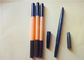 Materiale ISO9001 dell'ABS inclinato colore automatico impermeabile di Taupe della matita di sopracciglio