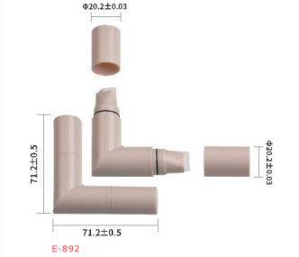 Ultimi blog aziendali su Tubo di penna cosmetica angolare a forma di L E‐892, imballaggio ergonomico per sopracciglio liquido e concealer