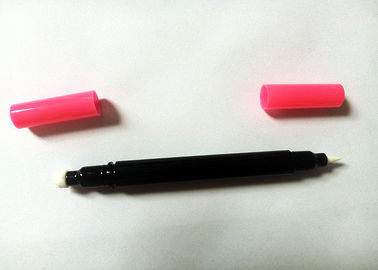 Colori personalizzabili materiali d'imballaggio dell'ABS della penna della guarnizione della doppia matita capa dell'eye-liner