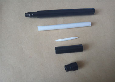 Imballaggio nero della matita liquida dell'eye-liner dell'ABS della sfera d'acciaio con la verniciatura a spruzzo
