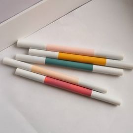 Due hanno concluso colore di lunga durata di sopracciglio di forma esile automatica della matita il multi facoltativo