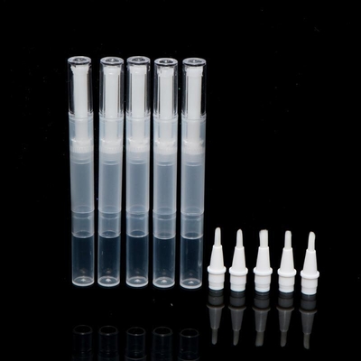 Un buon prezzo. 2 ml vuoto 4 ml tubo di lucido per labbra contenitore olio di cuticule lucido per unghie trucco accessori Twist Pen con spazzola in linea