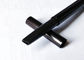Estremità automatica nera di plastica del doppio della matita di sopracciglio dell'ABS nessuna perdita 140mm lungamente