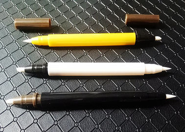 Un buon prezzo. PP impermeabile Eyeliner di plastica matita impermeabile a doppia testa stampa di seta in linea