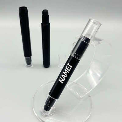 Un buon prezzo. Best Selling Tubo di rossetto trasparente Nero Colorato Contenitore di imballaggio di rossetto con spazzola in linea