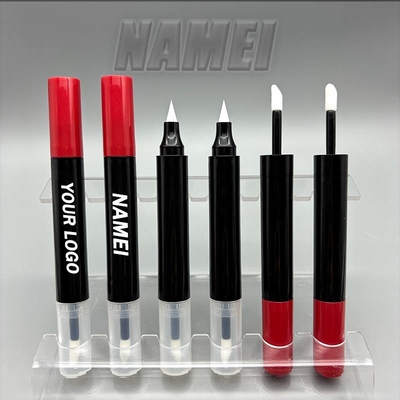 Un buon prezzo. Ombra per occhi tubo personalizzato etichetta privata doppia testa vuoto contenitore carino Ombra per occhi tubo eyeliner tubo eyeliner vuoto in linea