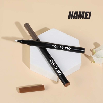 Un buon prezzo. Tubo di matita a sopracciglio liquido con 4 micro-forchette Applicatore Microblading Tattoo Matita a sopracciglio Contenitore di matita a sopracciglio in linea