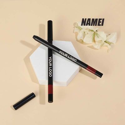 Un buon prezzo. Custom Color Private Label Eyeliner Tube Twist Up Round Shape Lip Liner Pencil Container For Lipstick in linea