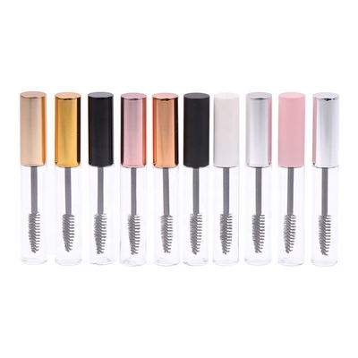 Un buon prezzo. Tubo mascara in plastica da 10 ml con pennello, colori personalizzati in linea